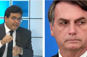 Rafael Fonteles e Jair Bolsonaro(Montagem pensarpiaui)