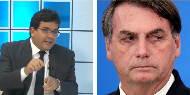 Rafael Fonteles e Jair Bolsonaro