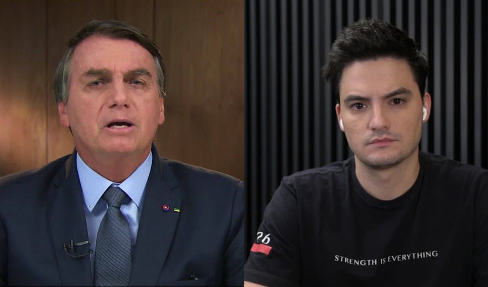 Polícia vai à casa de Felipe Neto e o intima por chamar Bolsonaro de "genocida"