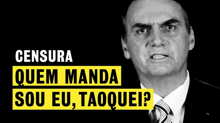 Ele quer calar todo mundo (Bosonaro censura)