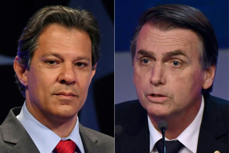 Haddad e Bolsonaro