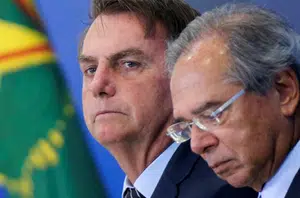 Jair Bolsonaro e Paulo Guedes(UOL Economia)
