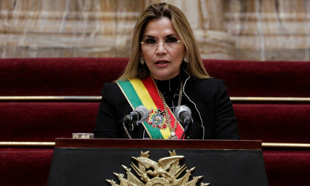 Ex-presidente golpista da Bolívia, Jeanine Áñez, é presa