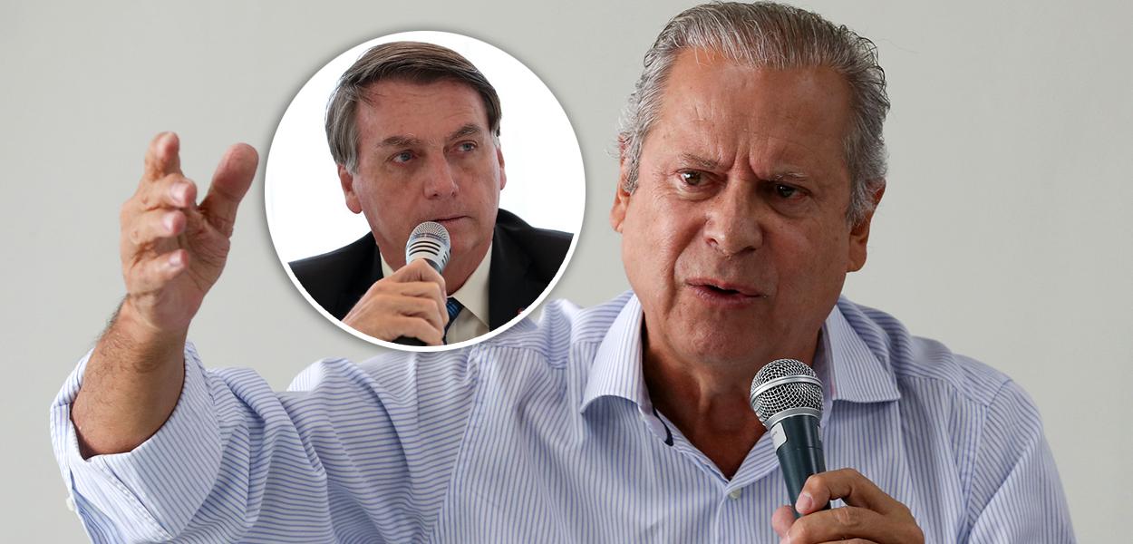 Dirceu prega “interdição” de Bolsonaro e enfurece bolsonaristas