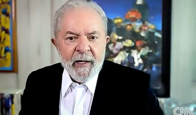 "Não negarei convite para ser candidato em 2022", diz Lula à CNN dos EUA