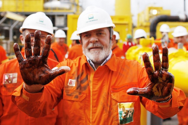 O ex-presidente Lula na Petrobras