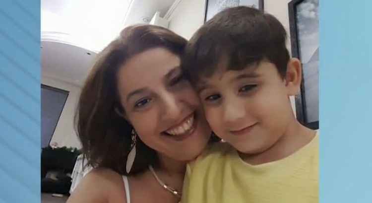 Patrícia e o filho