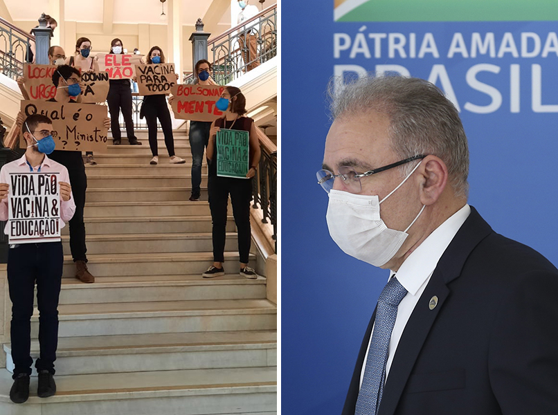 Vídeo: Queiroga é recebido por alunos de medicina da USP aos gritos de “Bolsonaro genocida”