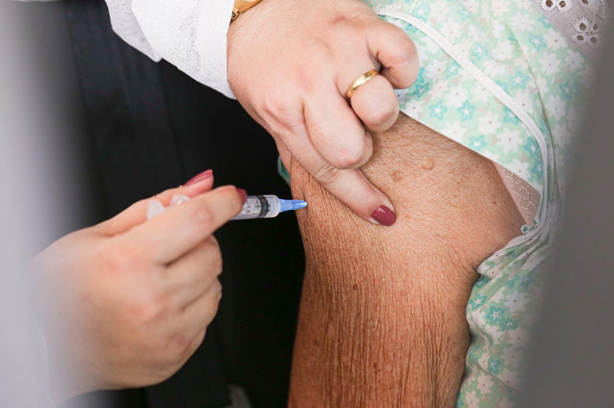 Vacinação contra a covid em Teresina