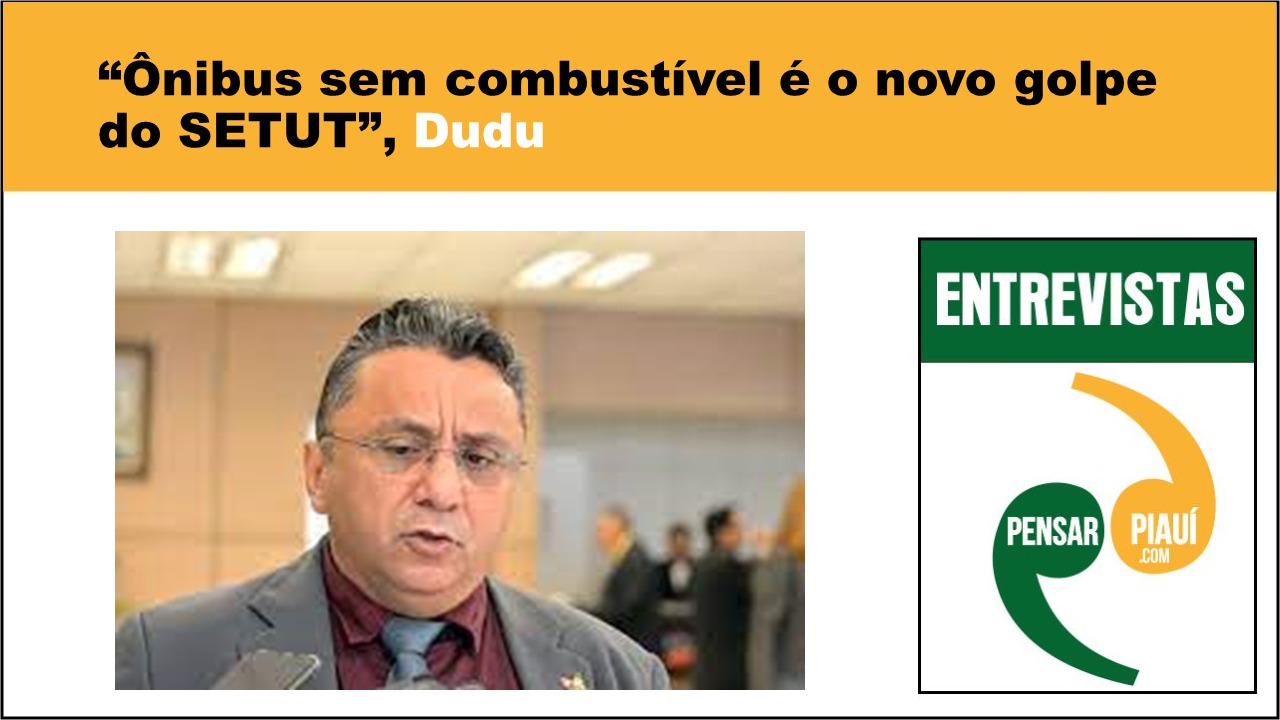 "Ônibus sem combustível é o novo golpe do Setut", diz Dudu