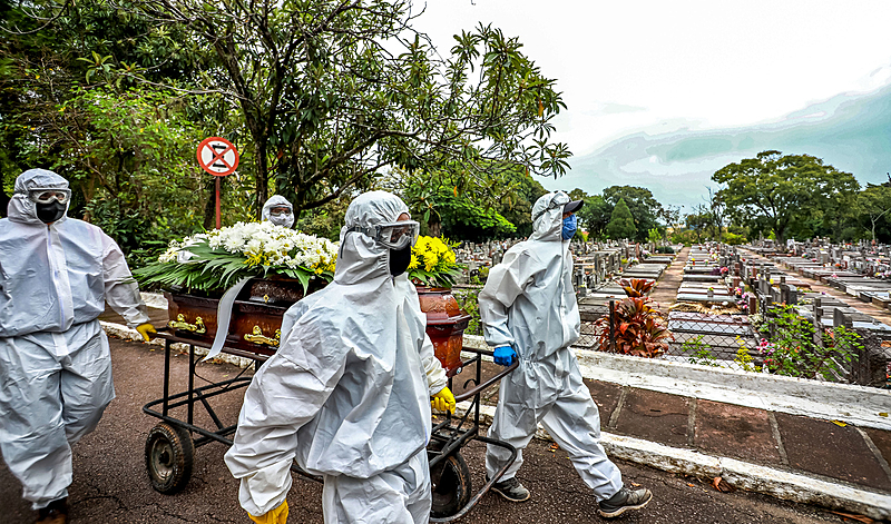 Sem lockdown, Brasil pode ter 5 mil mortes por dia em abril, alertam especialistas