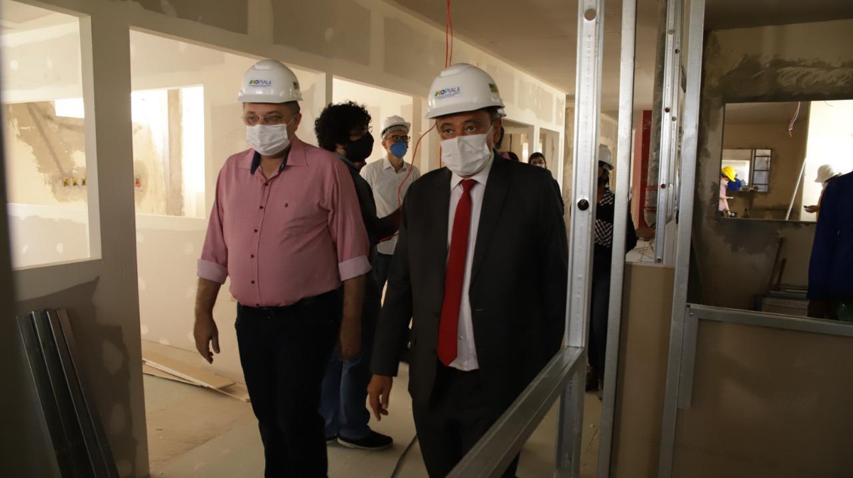 Governador Wellington Dias e o secretário Florentino Neto