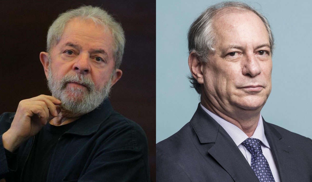 Lula e Ciro Gomes