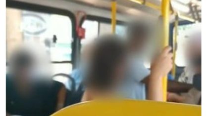 Vídeo: Mulher é presa após chamar rapaz de ‘macaco fedorento’ em ônibus