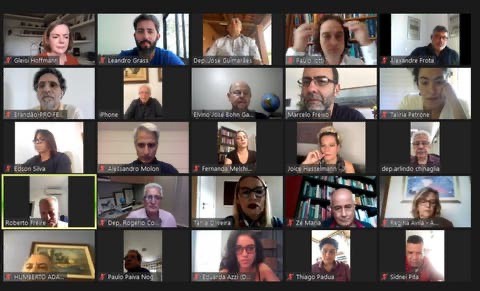 Reunião dos partidos políticos