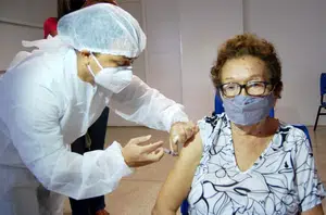 Vacinação contra a covid-19 em Teresina(FMS)