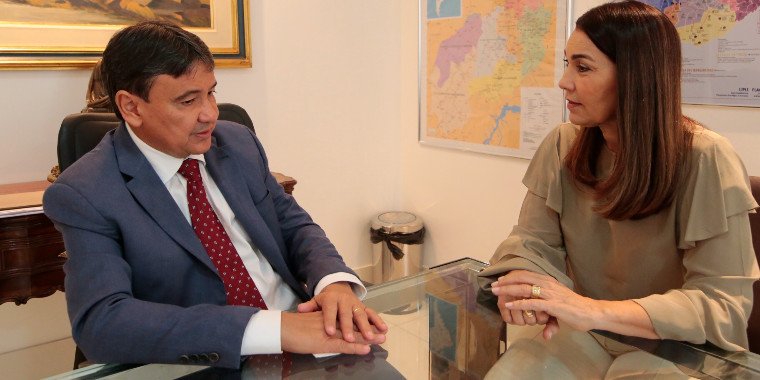 Margarete Coelho tem encontro com Wellington Dias e diz seguir no governo