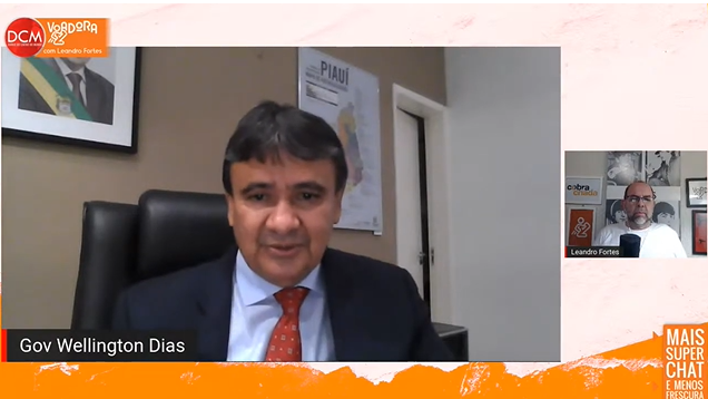 "15 de abril é o Dia da Esperança no Brasil", Wellington Dias