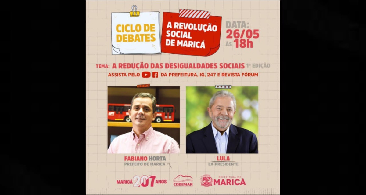 Ciclo de debates com a presença do ex-presidente Lula