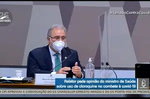 Marcelo Queiroga na CPI da Covid(Senado)