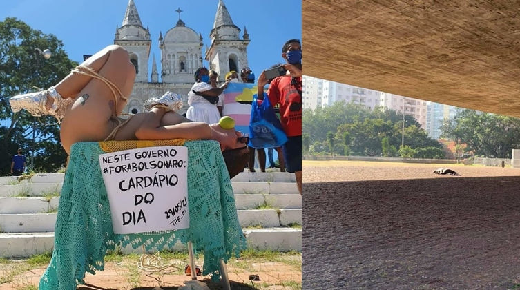 Hipocrisia: nudez de mulher choca mais que pessoa sem casa para morar