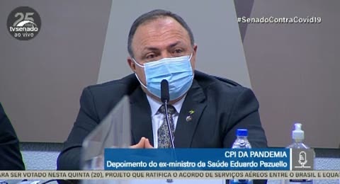 Pazuello confirma à CPI que Bolsonaro esteve em reunião que decidiu não intervir em Manaus