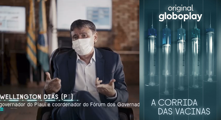 Wellington Dias na série da Globo “A corrida das vacinas”