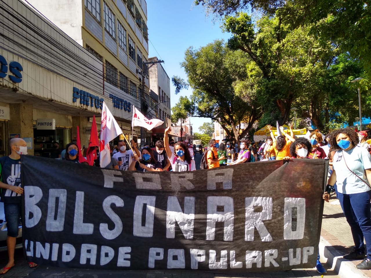 19J: Mais uma manifestação contra Bolsonaro em Teresina