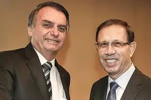 Bolsonaro e Carlos Wizard(Reprodução)
