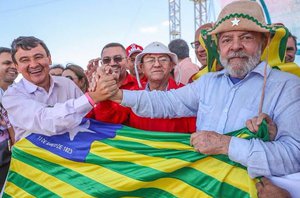 Governador Wellington Dias e o ex-presidente Lula(Reprodução)