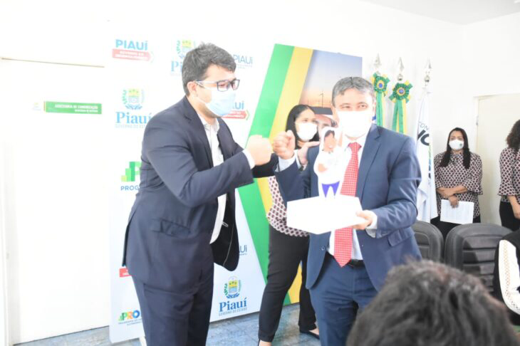 Governador Wellington Dias e o presidente do Interpi Chico Lucas