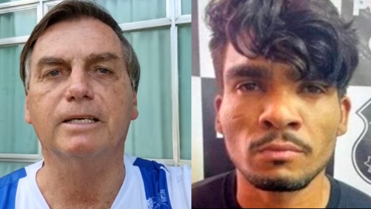 Jair Bolsonaro e Lázaro Barbosa