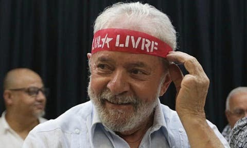 “Da minha parte será Lulinha paz & amor sempre”, diz o ex-presidente