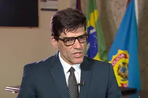 O delegado Alexandre Saraiva(Globo)