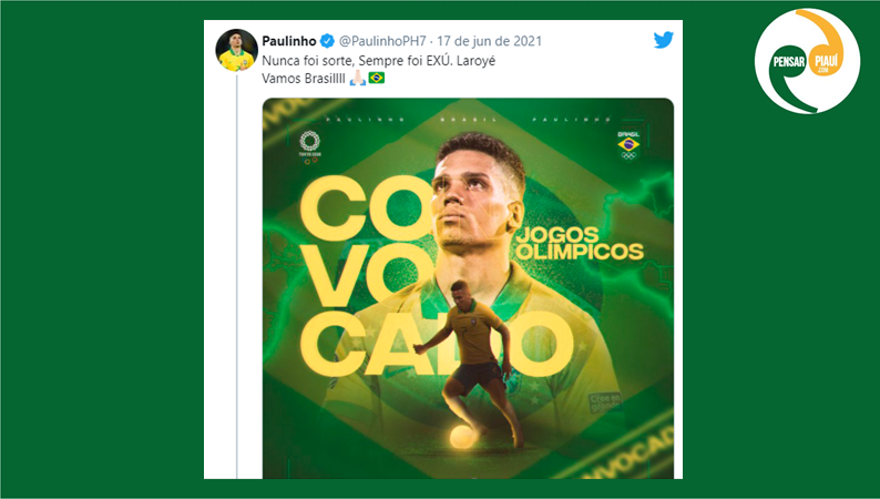 “Nunca foi sorte. Sempre foi Exú”: Paulinho, da seleção brasileira