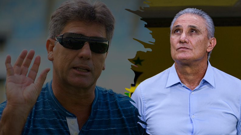 Presidente da CBF promete trocar Tite por Renato Gaúcho na terça-feira