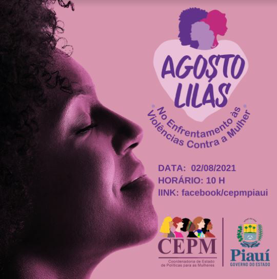 Agosto Lilás: combate à violência doméstica no Piauí