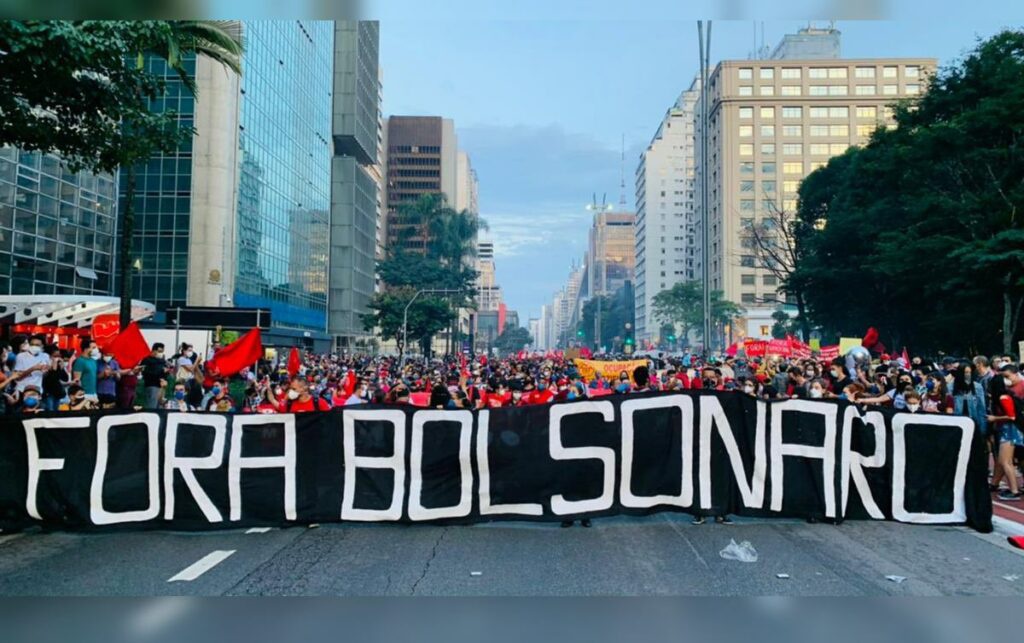Ato 'Fora Bolsonaro'