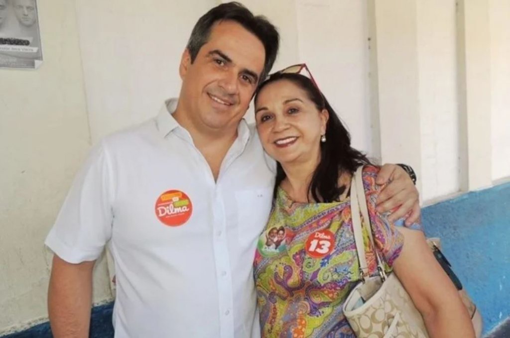 Ciro Nogueira e a mãe, Eliane Nogueira