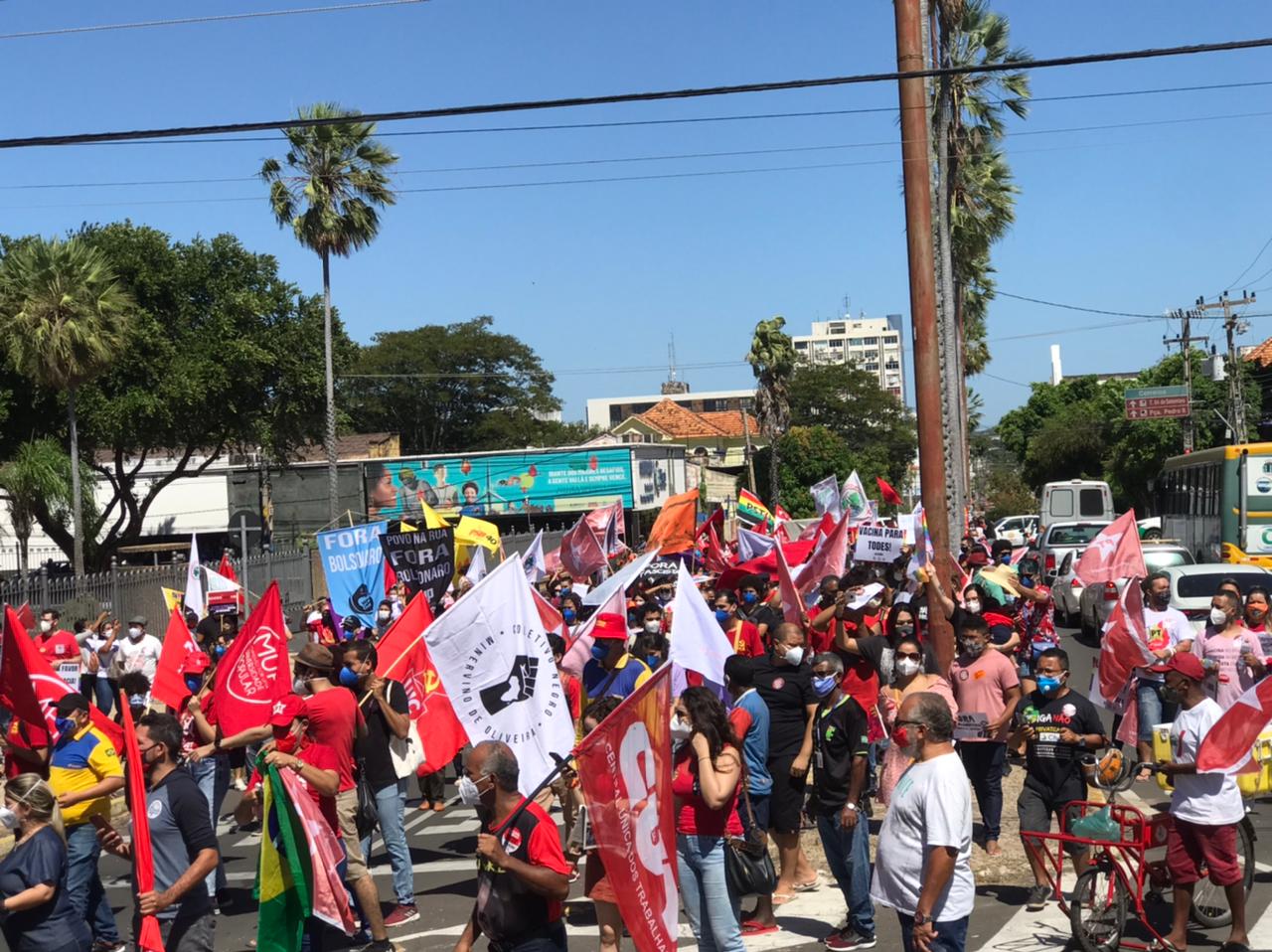 #24J: ‘Fora Bolsonaro’ em Teresina