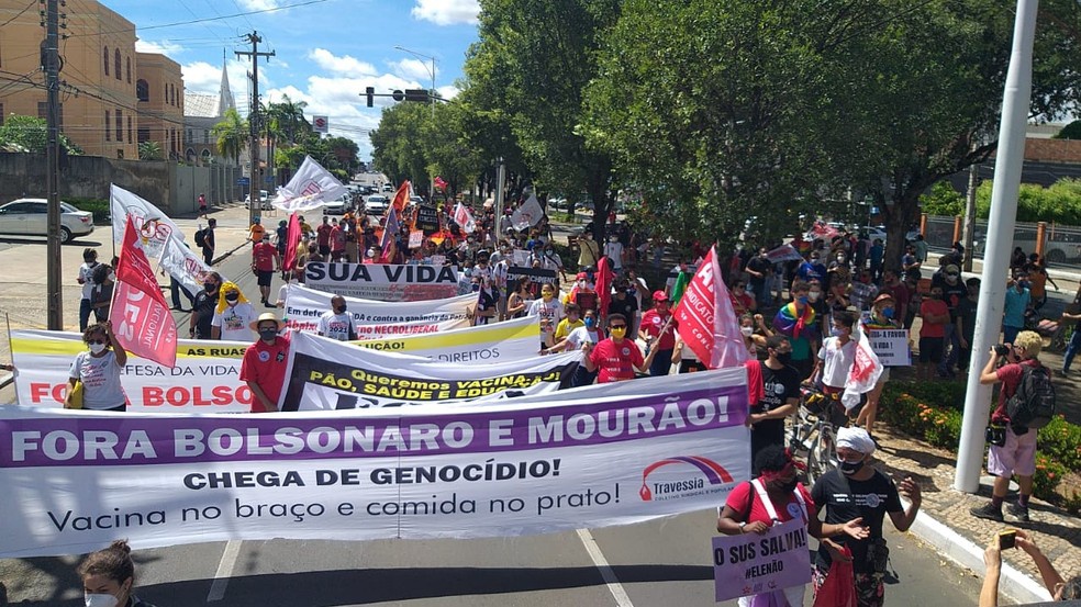 Manifestação contra Bolsonaro