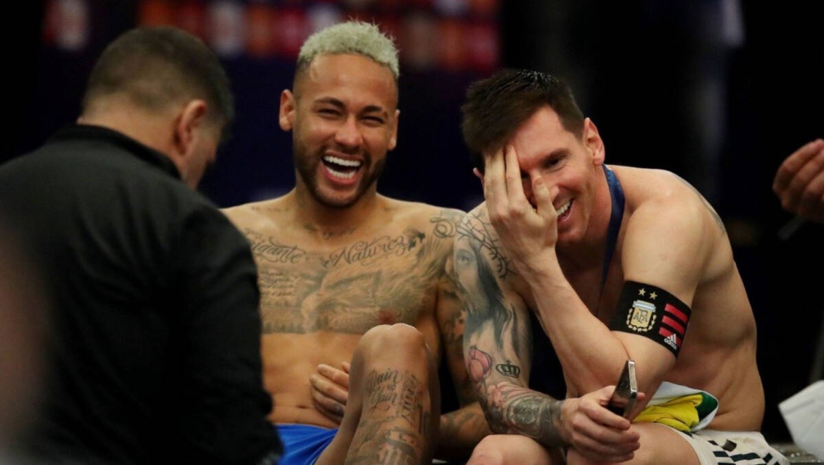 Neymar e Messi