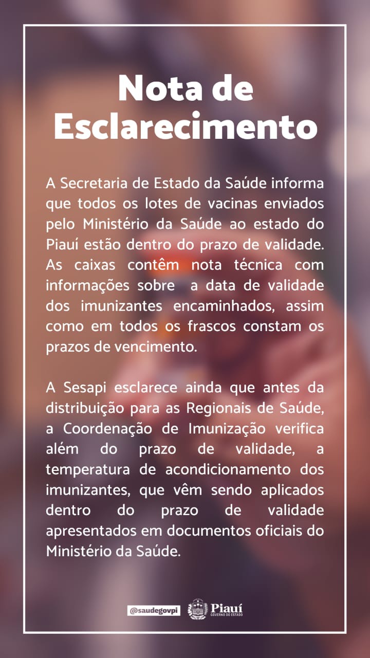 Nota de Esclarecimento