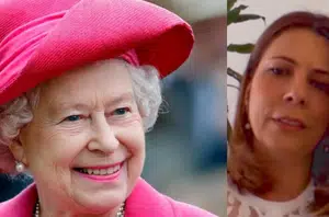 Rainha Elizabeth II e Danielle Cabral(Max Mumby/Indigo/Getty Images/Youtube)