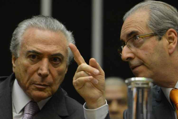 Temer e Eduardo Cunha