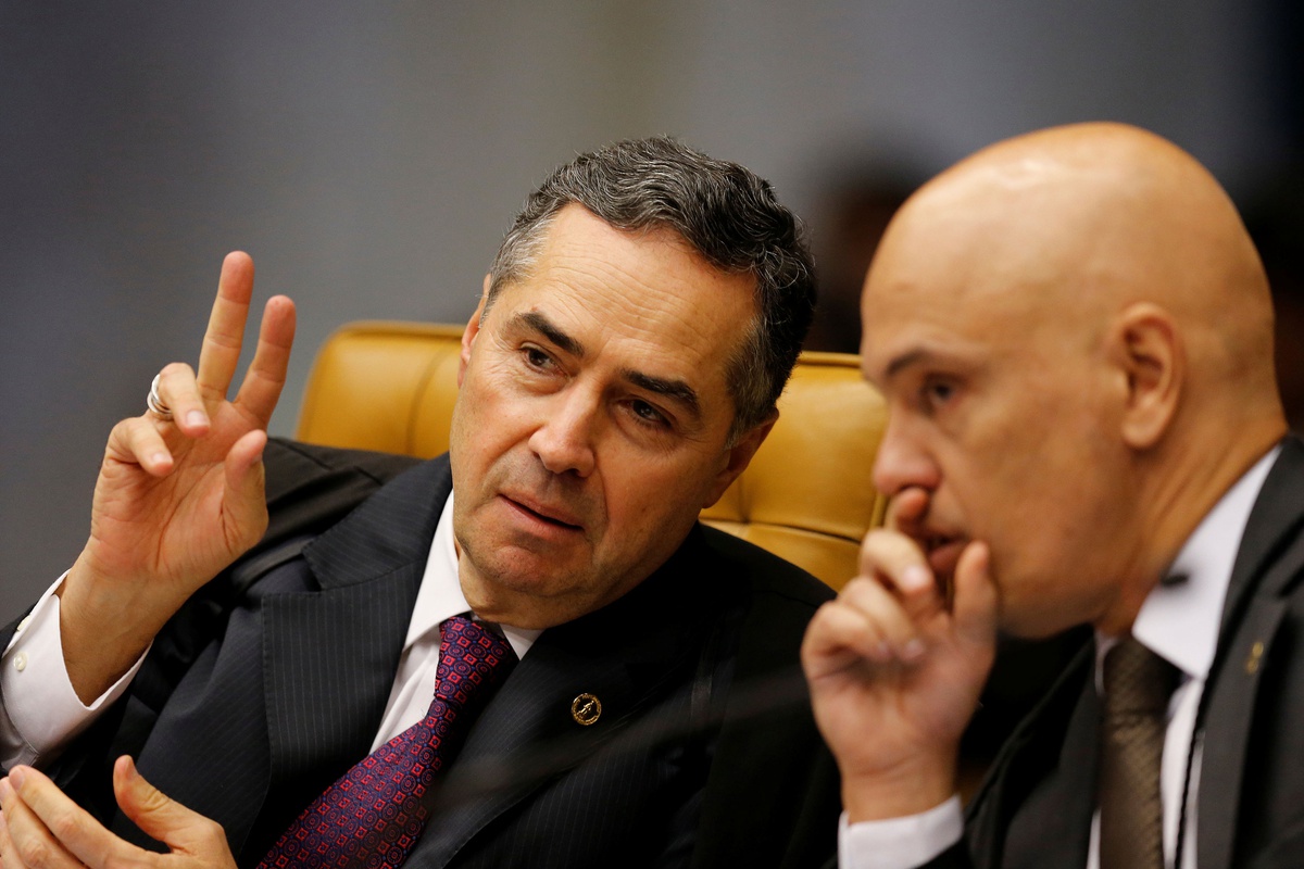 Alexandre de Moraes e Luís Roberto Barroso