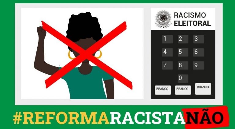 Movimento afirma que reforma eleitoral é racista e reduzirá mandatos negros no Congresso