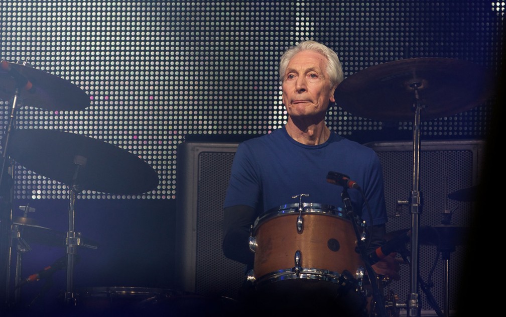 Luto no Rock: Morre Charlie Watts, baterista do Rolling Stones