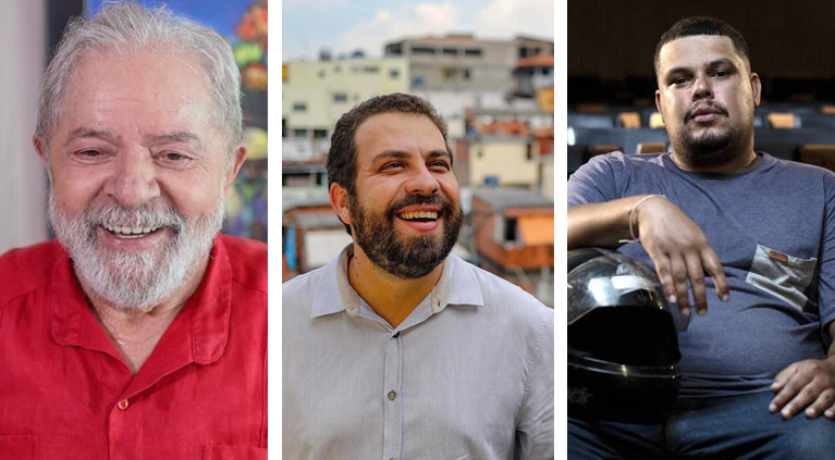 Lula, Boulos e Gallo não foram autorizados a ocupar o espaço que ocupam hoje