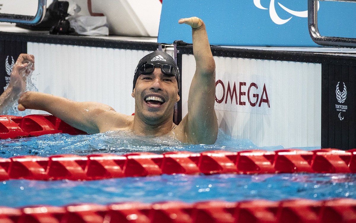 Recordista na natação paralímpica, Daniel Dias ainda vi disputar quatro provas em Tóquio